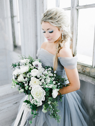 Зимняя свадьба: 60 букетов невесты 