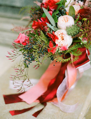 Зимняя свадьба: 60 букетов невесты 