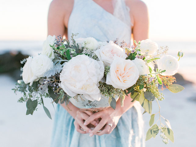 Зимняя свадьба: 60 букетов невесты 