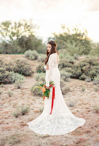 Свадебное вдохновение: 65 платьев с длинным рукавом 