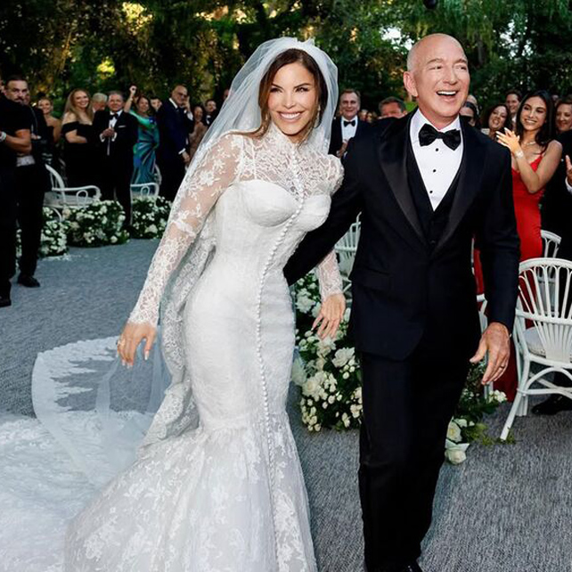 Обзор свадьбы Джеффа Безоса и Лорен Санчес — самой обсуждаемой свадьбы года