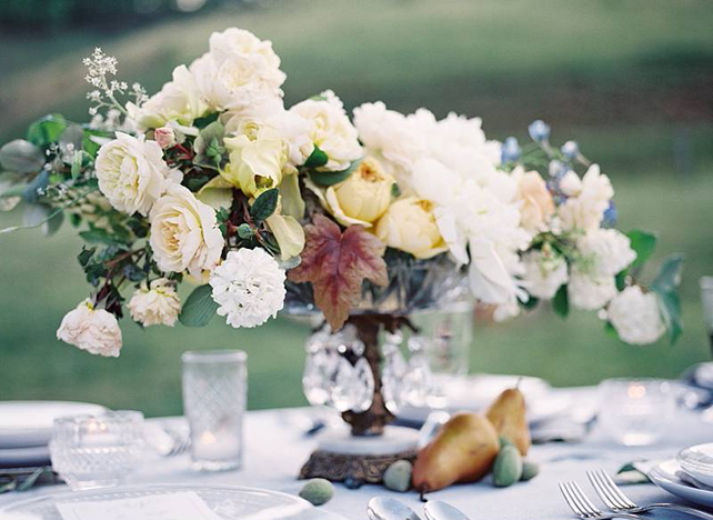 Осенняя свадьба: 68 цветочных композиций 