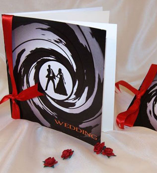 тематическая свадьба по фильмам о Джеймсе Бонде