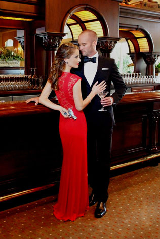 тематическая свадьба по фильмам о Джеймсе Бонде