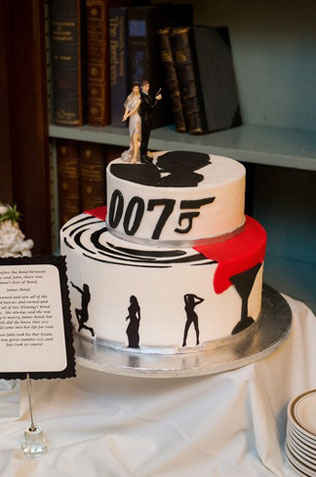 тематическая свадьба по фильмам о Джеймсе Бонде