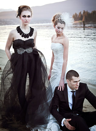 тематическая свадьба по фильму «Черный лебедь»