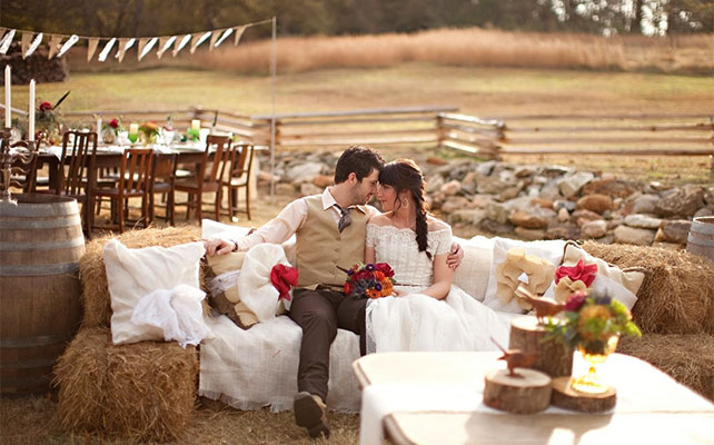 осенняя свадьба