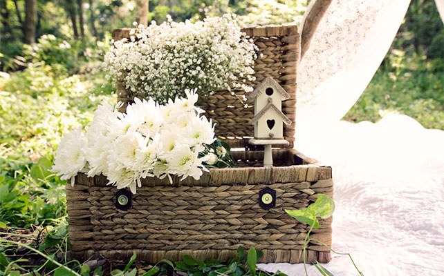 осенняя свадьба, эко-стиль в декоре