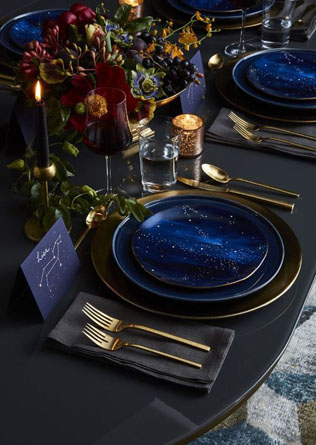 тренды свадебного декора 2019, глубокая и насыщенная цветовая палитра 