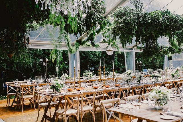 тренды свадебного декора 2019, декор потолка 