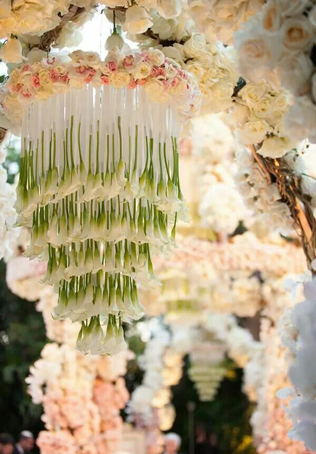 тренды свадебного декора 2019, декор потолка 