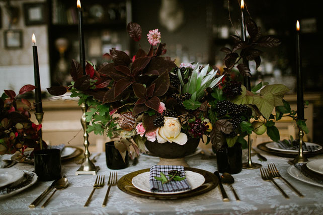 тренды свадебного декора 2019, глубокая и насыщенная цветовая палитра 