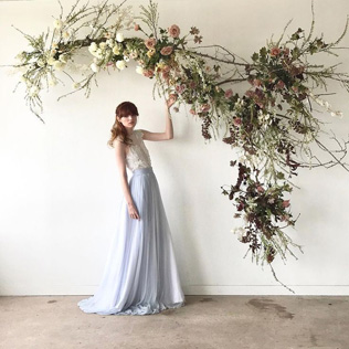 тренды свадебного декора 2019, необычная свадебная флористика