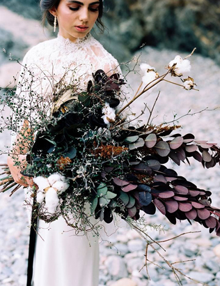 тренды свадебного декора 2019, необычная свадебная флористика