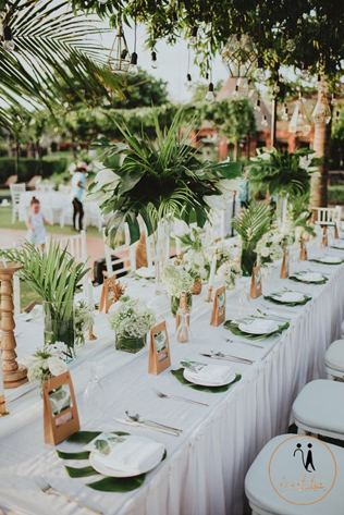 тренды свадебного декора 2019, необычная свадебная флористика