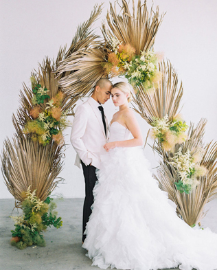тренды свадебного декора 2019, необычная свадебная флористика