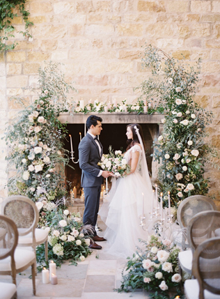 тренды свадебного декора 2019, зелень в декоре свадьбы 