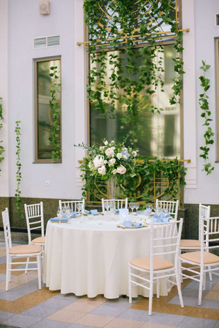 тренды свадебного декора 2019, зелень в декоре свадьбы 