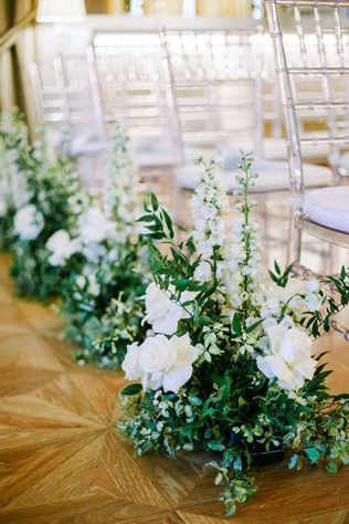 тренды свадебного декора 2019, зелень в декоре свадьбы 