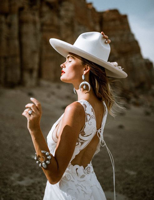 аксессуары для невест 2020 в стиле бохо 