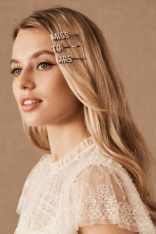 аксессуары для невест 2020, заколки для волос 