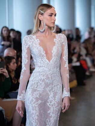 аксессуары для невест 2020, серьги-кольца 