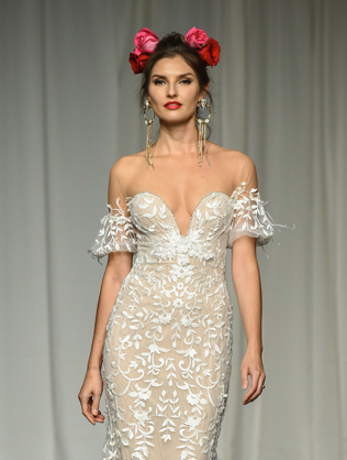 аксессуары для невест 2020, серьги-кольца 