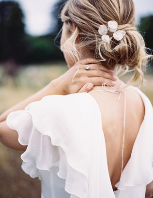  аксессуары для невест 2020, заколка в стиле минимализм 