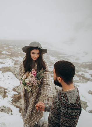 Зимняя лавстори в Крыму. Фотограф Денис Клименко 