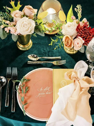 85 идей как сервировать стол на свадьбу 