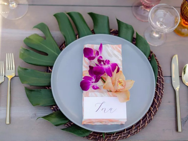 85 идей как сервировать стол на свадьбу 