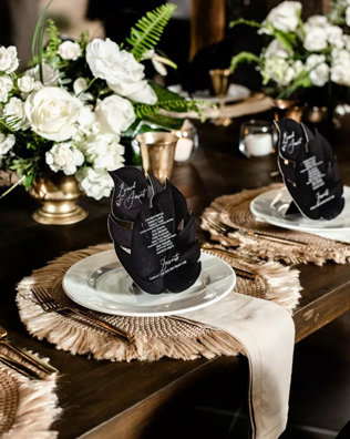 85 идей как сервировать стол на свадьбу 