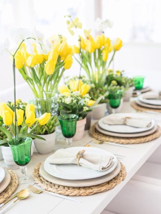 85 идей как сервировать стол на свадьбу 