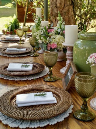 85 идей как сервировать стол на свадьбу 