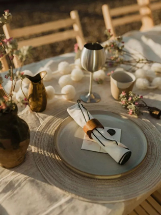 85 идей как сервировать стол на свадьбу 