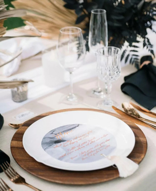 85 идей как сервировать стол на свадьбу 