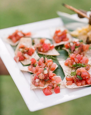 свадебные тренды 2021, свадебное меню 2021