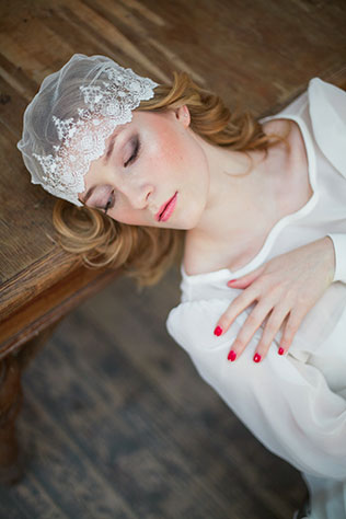 свадебные головные уборы бренда Beretk!Ah... 2014, коллекция «Невеста»