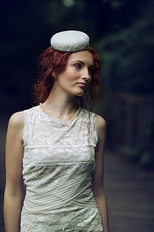 свадебные головные уборы бренда Beretk!Ah... 2014, коллекция «Вуаль»