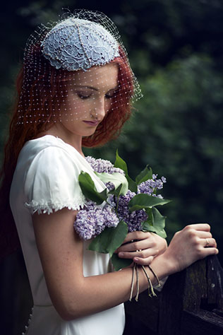 Интересные головные уборы невесты — что надеть на свадьбу?