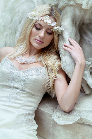 свадебные головные уборы бренда Beretk!Ah... 2014, коллекция «Лесные феи»