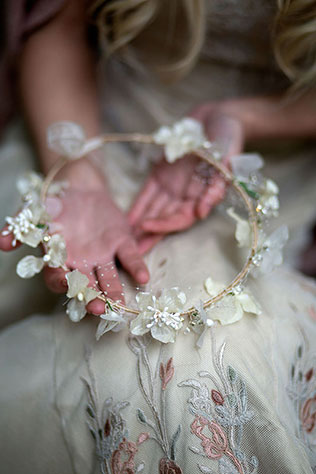 свадебные головные уборы бренда Beretk!Ah... 2014, коллекция «Лесные феи»