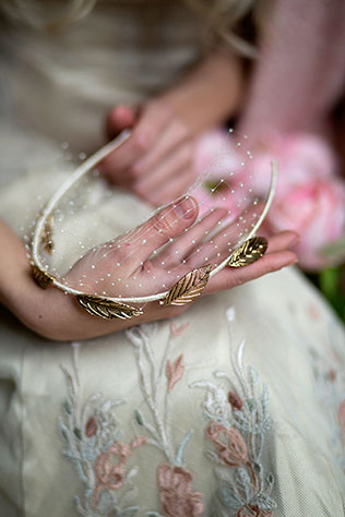 свадебные головные уборы бренда Beretk!Ah... 2014, коллекция «Лесные феи»