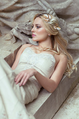 свадебные головные уборы бренда Beretk!Ah... 2014, коллекция «Лесные феи»