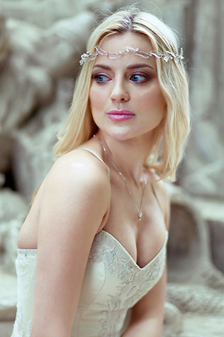 свадебные головные уборы бренда Beretk!Ah... 2014, коллекция «Лесные феи»