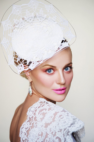 свадебные головные уборы бренда Beretk!Ah... 2014, коллекция «В раю узоров»