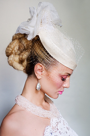 свадебные головные уборы бренда Beretk!Ah... 2014, коллекция «В раю узоров»