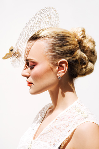 свадебные головные уборы бренда Beretk!Ah... 2014, коллекция «В раю узоров»