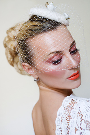 свадебные головные уборы бренда Beretk!Ah... 2014, коллекция «В раю узоров»