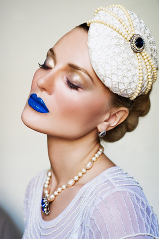 свадебные головные уборы бренда Beretk!Ah... 2014, коллекция «В раю узоров»